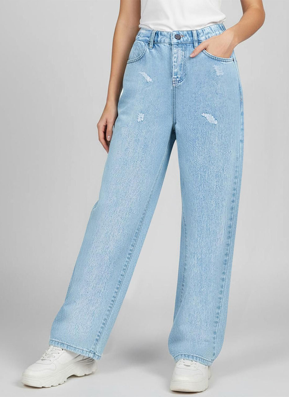 شلوار جین زاپ دار زنانه دیان مدل 54124